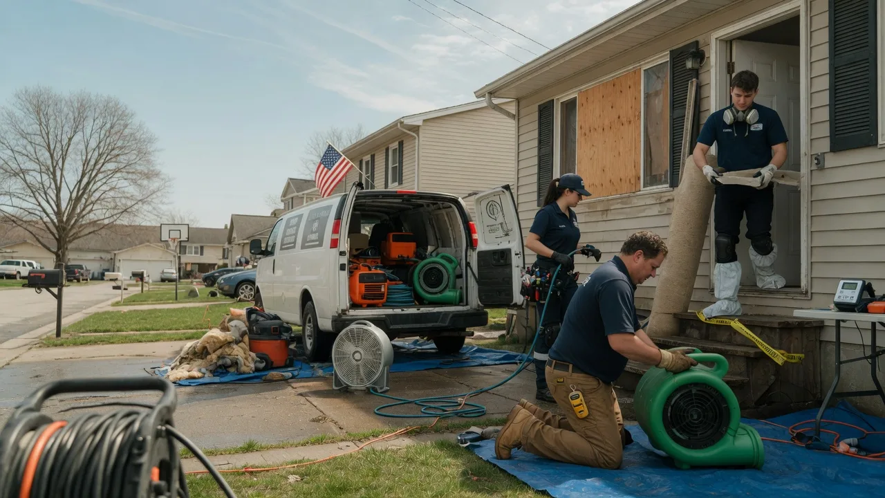 Water Damage Restoration in Cheshire, OH near me